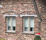 Merbo Hout met dubbele beglazing, Doe-het-zelf en Bouw, Glas en Ramen, Ophalen, Gevelraam of Ruit, Gebruikt, 120 tot 160 cm