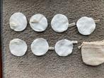 7 herbruikbare, wasbare make-up remove padjes, Ophalen of Verzenden, Make-up