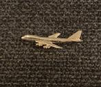 PIN - VLIEGTUIG - AVION - PLANE - JUMBO JET - BOEING, Verzenden, Gebruikt, Transport, Speldje of Pin