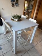 Tafel met 4 stoelen te koop, Ophalen, Gebruikt