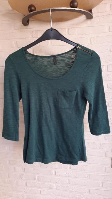 leuk groen t-shirt / trui, ronde hals, Vero Moda , S mt 36