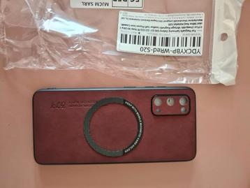 Étui aimanté avec support de téléphone Samsung S20, Envoi, Neuf