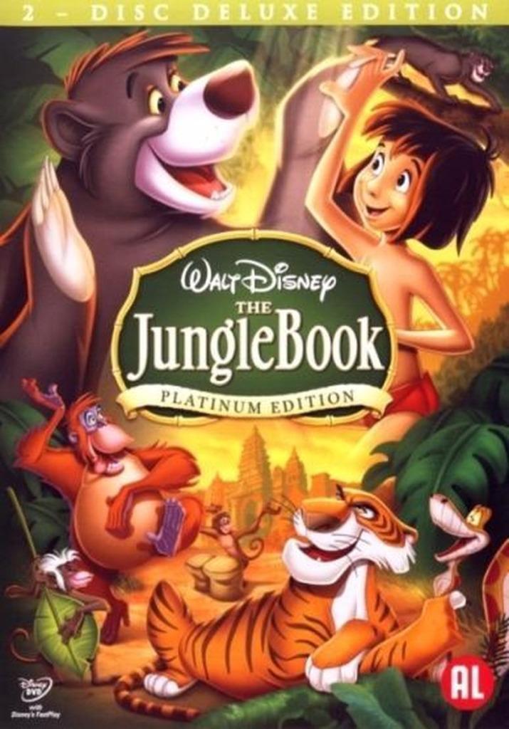 dvd Jungle Book (Platinum Edition), Cd's en Dvd's, Dvd's | Avontuur, Zo goed als nieuw, Ophalen of Verzenden