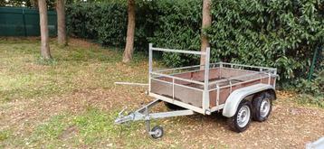 Aanhangwagen DUBBELAS 750kg beschikbaar voor biedingen