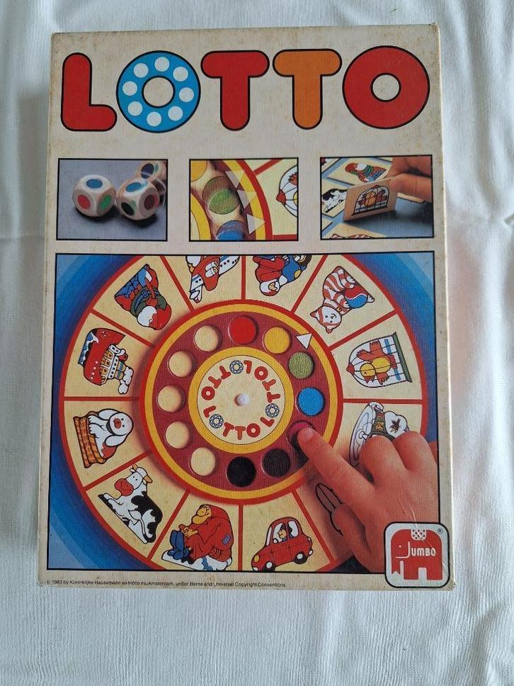 Jumbo - Lotto - vintage spel, Kinderen en Baby's, Speelgoed | Educatief en Creatief, Puzzelen, Rekenen, Ontdekken, Ophalen