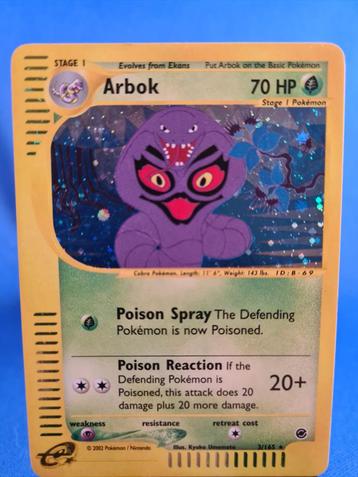 Arbok 3/165 - Expedition Base Set beschikbaar voor biedingen