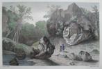 Ingekleurde gravure, Hilaire Antoine Kreins, 1840, Antiek en Kunst, Kunst | Etsen en Gravures, Ophalen of Verzenden
