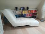 Chaise longue ligstoel ligzetel, Ophalen, Zo goed als nieuw, Wit