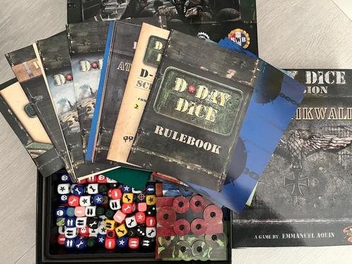 Boardgames : D-Day Dice, Tikal, 7 Ronin, Hobby en Vrije tijd, Gezelschapsspellen | Bordspellen, Zo goed als nieuw, Een of twee spelers