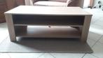 Moderne lichthouten salontafel, Ophalen, Gebruikt, 100 tot 150 cm, 50 tot 100 cm
