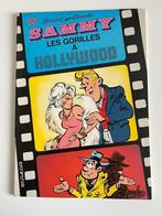 BD Sammy Les gorilles à Hollywood, Gelezen, Eén stripboek, Berck & Cauvin, Ophalen of Verzenden