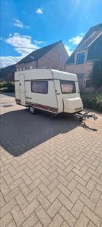 Burstner Club MTM 750kg, Caravans en Kamperen, Schokbreker, Rondzit, Dwarsbed, Particulier