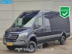 Mercedes Sprinter 319 CDI Automaat 4x4 L3H2 Blauw Metallic L, Auto's, Bestelwagens en Lichte vracht, Automaat, Stof, Euro 6, 4 cilinders