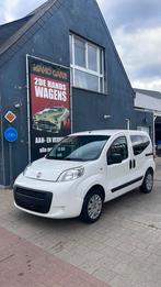 Fiat Qubo  1.4benzine&Lpg  euro 6B 171.000 km airco, Auto's, Voorwielaandrijving, Monovolume, Wit, Bedrijf