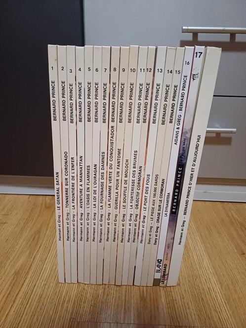 Bd Bernard Prince 1 tot 17 + HS, Boeken, Stripverhalen, Zo goed als nieuw, Complete serie of reeks, Ophalen of Verzenden