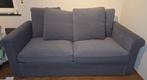 Canapé-lit convertibles 2 places 160x200cm, Gris, Enlèvement ou Envoi, Comme neuf, 200 cm