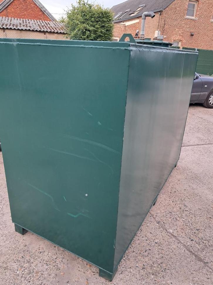 Mazouttank dubbelwandig 3000 liter met onderaan kraantje, Auto-onderdelen, Brandstofsystemen, Ophalen of Verzenden