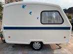 Prachtige Predom,polyester,hefdak,kentekenvrij, Caravans en Kamperen, Uitbouw voortent, Treinzit, Tot en met 3, Predom