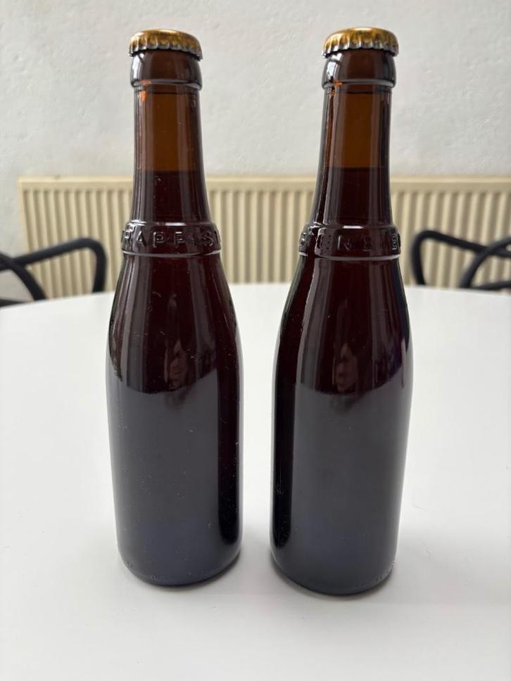 2 lege Westvleteren 12 flesjes – bruine 33cl, Verzamelen, Biermerken, Zo goed als nieuw, Flesje(s), Overige merken, Ophalen