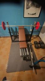 Bench press/Bankdruk toestel, Ophalen