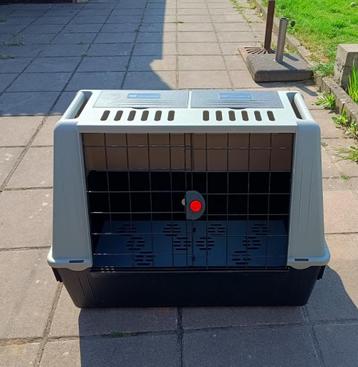 Honden bench / transportbox Ferplast Atlas L82 x B51 x H61, Dieren en Toebehoren, Ophalen, Gebruikt