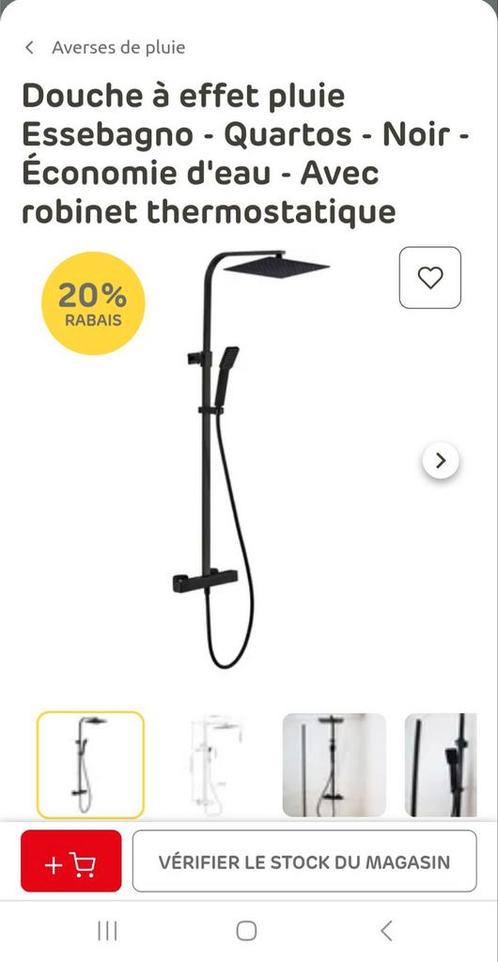Set de douche Mitigeur/colonne de douche, Huis en Inrichting, Badkamer | Complete badkamers, Zo goed als nieuw, Met douche, Ophalen