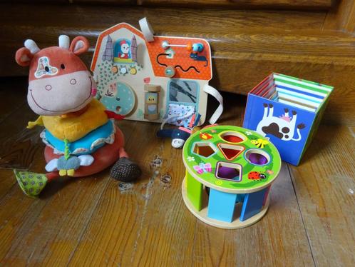 Lot de 4 jeux 6 mois+ ( 2 Lilliputiens), Kinderen en Baby's, Speelgoed | Babyspeelgoed, Ophalen