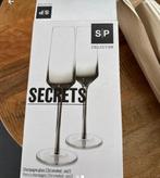 Champagne secret 2 glazen s&p, Verzamelen, Ophalen, Nieuw