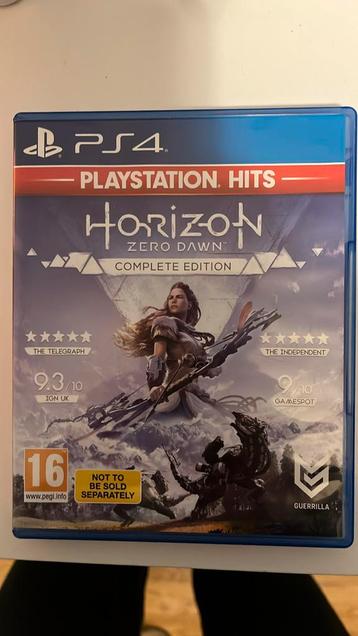 PS4 horizon Zero dawn complete edition 