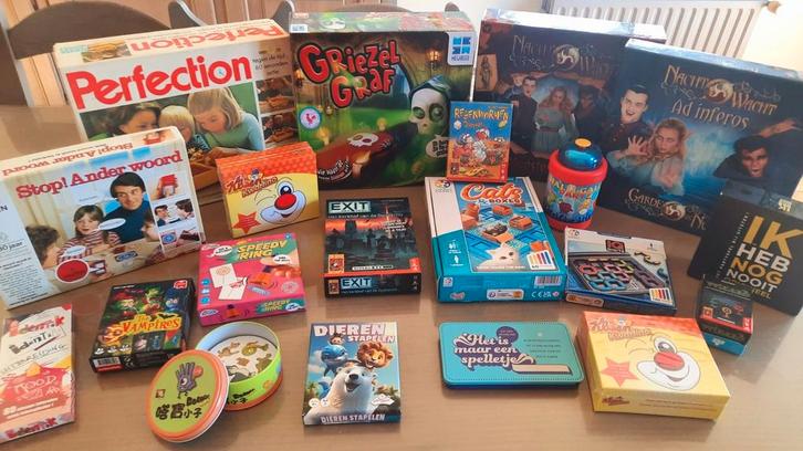 Gezelschapsspellen in zeer goede staat, meeste nieuwstaat., Hobby en Vrije tijd, Gezelschapsspellen | Overige, Zo goed als nieuw