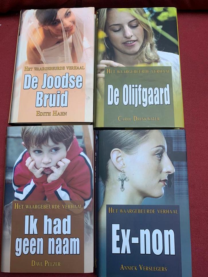 20 boeken - waargebeurde verhalen, Boeken, Biografieën, Nieuw, Ophalen of Verzenden