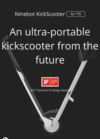 segway Air T15 scooter Als nieuw, Fietsen en Brommers, Steps, Ophalen, Zo goed als nieuw, Elektrische step (E-scooter), Segway ninebot