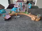 Playmobil koffiehuis + ijssalon+ ijsjesverkoper op fiets, Kinderen en Baby's, Speelgoed | Playmobil, Ophalen, Gebruikt