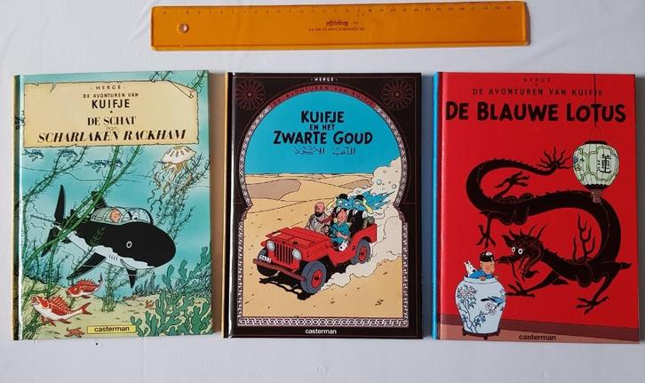 Strips, Kuifje Hergé, klein formaat Hard cover Casterman, Boeken, Stripverhalen, Zo goed als nieuw, Complete serie of reeks, Ophalen