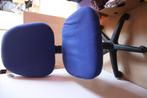 bureaustoel blauw, Maison & Meubles, Chaises de bureau, Bleu, Chaise de bureau, Enlèvement, Utilisé
