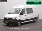 Volkswagen Crafter Dubbel Cabine L3H3 Trekhaak Navi Camera A, Auto's, Gebruikt, Euro 6, Volkswagen, Wit