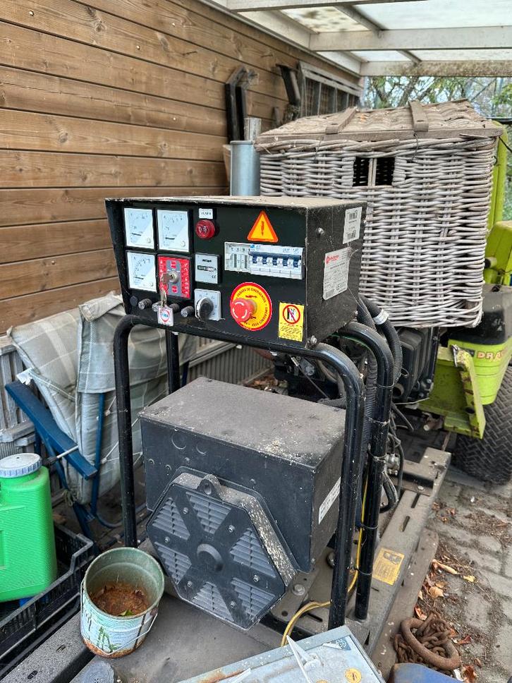 HIMOINSA Diesel Generator / Aggregaat 8,3 kW – 400/230V, Bricolage & Construction, Générateurs, Comme neuf, Huile diesel, 10 à 30 kVA