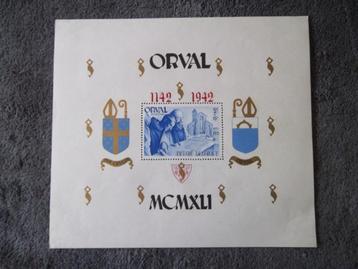 België – 1942 - Blok 22 – Orval - MH beschikbaar voor biedingen