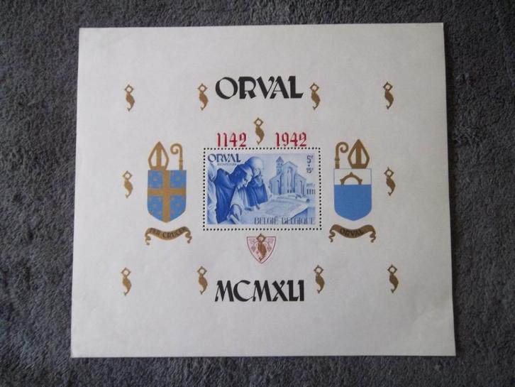 België – 1942 - Blok 22 – Orval - MH, Postzegels en Munten, Postzegels | Europa | België, Ophalen of Verzenden