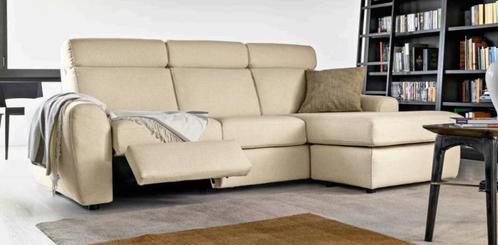 Poltronesofa NIEUW hoekbank - 4 zitplaatsen - Crèmekleurige, Huis en Inrichting, Zetels | Zetels, Nieuw, Hoekbank, Vierpersoons of meer