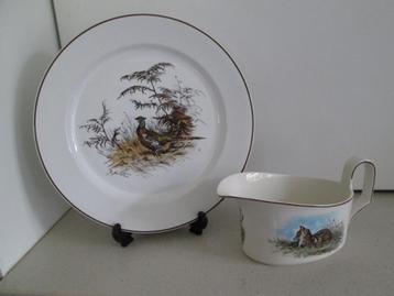 Boch; Villeroy & Boch; platbord van26,50cm en een sauspan beschikbaar voor biedingen