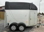 Humbaur Xanthos 2 p zadelkamer 2018 full alu, Ophalen, Gebruikt, Aluminium, 2-paards trailer