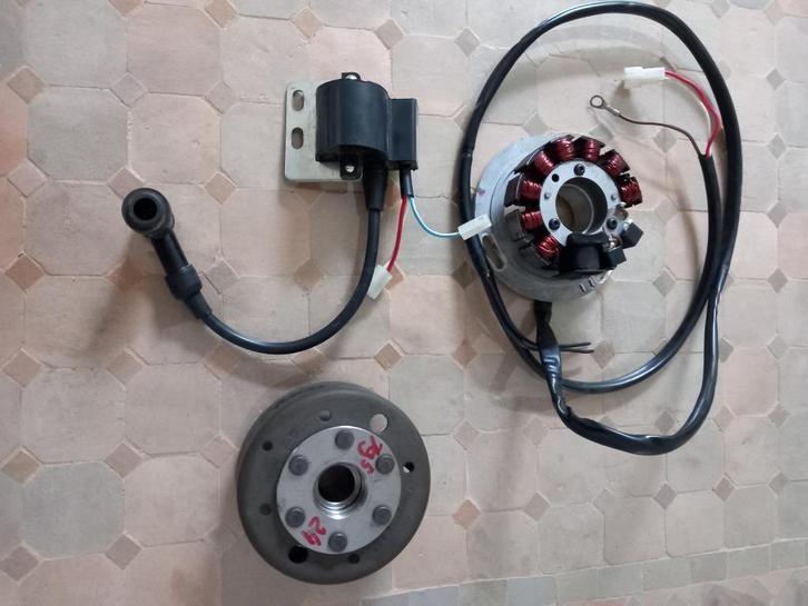 elektronische ontsteking voor Bultaco crossmotorfiets, Motoren, Motoren | Oldtimers, Crossmotor, 1 cilinder, Ophalen
