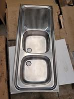 Evier de cuisine neuf 120x50 avec rebord, Ophalen, Nieuw