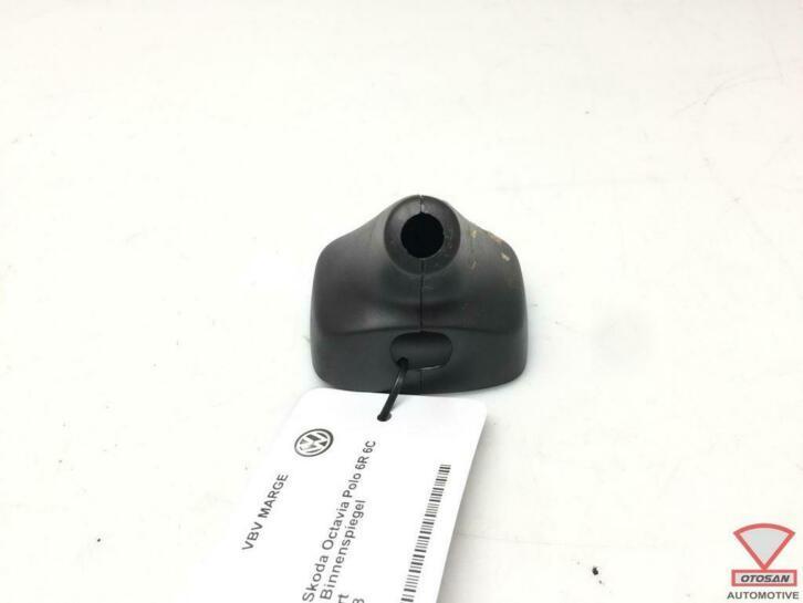 vw golf 6 polo skoda afdekkap binnenspiegel zwart 1k0858548, Auto-onderdelen, Spiegels, Volkswagen, Gebruikt