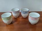 Mooie tassen, set van 4 in doos, Huis en Inrichting, Ophalen of Verzenden, Zo goed als nieuw, Kop(pen) en/of Schotel(s)