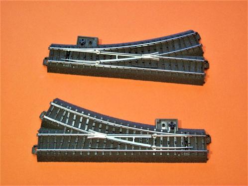 MÄRKLIN Routes C - Paar schakelaars 24611 + 24612, Hobby en Vrije tijd, Modeltreinen | H0, Zo goed als nieuw, Rails, Wisselstroom