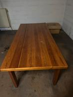 Lange houten tafel, Huis en Inrichting, Ophalen, Zo goed als nieuw