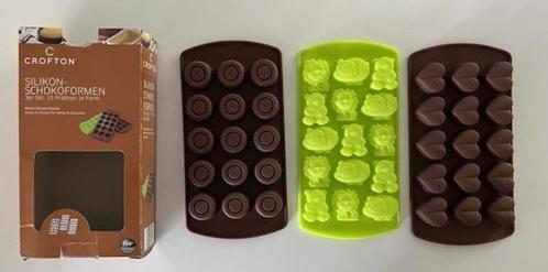 Praline ijsblokjes vormen diertjes, hartjes, cupjes, Hobby en Vrije tijd, Taarten en Cupcakes maken, Zo goed als nieuw, Bakvorm