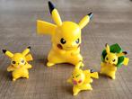 Pokémon Pikachu: 4 figuurtjes + 1 opblaaspop, Ophalen of Verzenden, Zo goed als nieuw